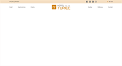 Desktop Screenshot of hotelturiec.sk